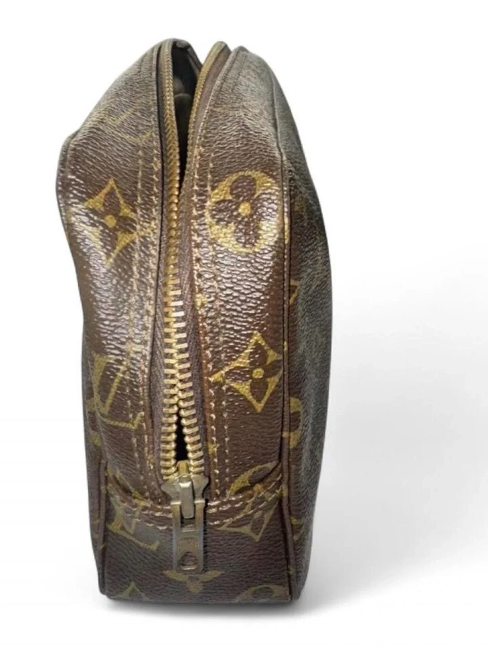 🤎Louis Vuitton Brown Monogram Trousse Toilette 23- COA Included ✨